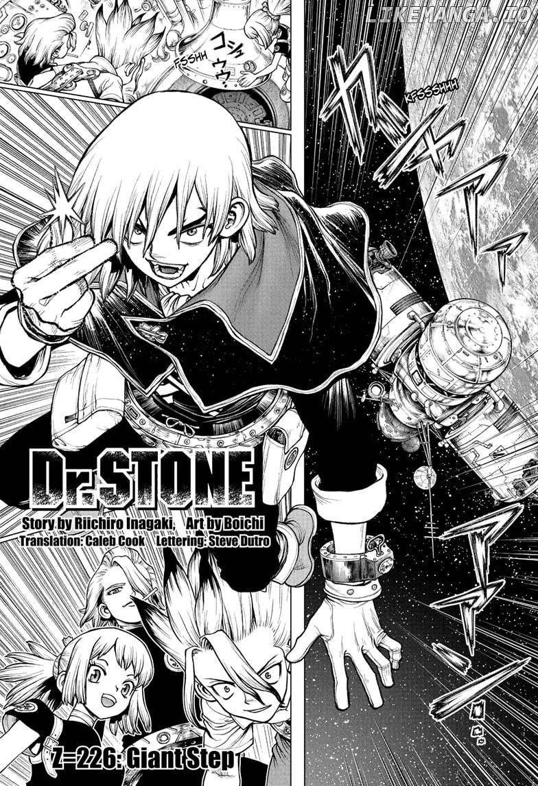 Dr.Stone Chapter 226 image 01